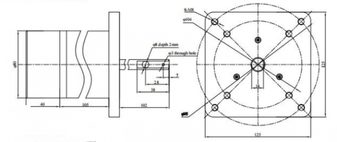 12VDC 48VDC / 230VAC Economical BLDC Motor up to 4000 rpm 0