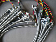 Flexible Conduit Universal Wiring Harness 105 C Rating IP40 Zinc Alloy Conduit Fitting
